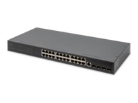 DIGITUS DN-80223 Switch 24-porte Gigabit Ethernet / 10 Gigabit Ethernet