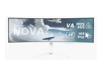 Arozzi Nova 49” Curved 49' VA 5120 x 1440 (UltraWide) HDMI DisplayPort 165 Hz