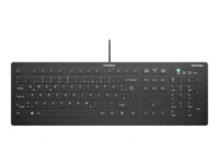 Active Key AK-C8112 Tastatur Membran / saks Kablet Tysk
