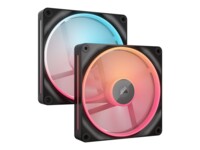 CORSAIR iCUE Link LX140-R RGB Fan 2-pack Sort 140 mm