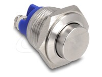 DeLOCK Trykknap Sølv