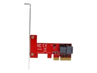 StarTech.com 4-Lane PCI Express to SFF-8643 Adapter for PCIe NVMe U.2 SSD - U.2 2.5' NVMe SSD Adapter (PEX4SFF8643) Interfaceadapter