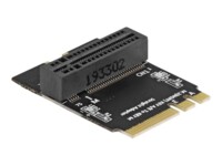 DeLOCK M.2 key A E male to key M slot angled holder Interfaceadapter