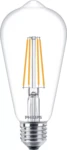 Philips LED-filament-lyspære 7W E 806lumen 2700K Varmt hvidt lys
