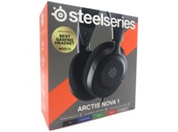 SteelSeries Arctis Nova 1 Kablet Høretelefoner Sort