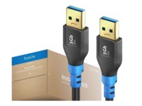 PureLink FlexInstall Series USB 3.2 Gen 1x1 USB-kabel Sort