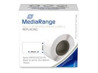 MediaRange Etiketter 28 x 89 mm 130etikette(r)