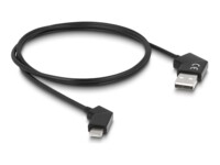 DeLOCK USB 2.0 USB Type-C kabel 1.2m Sort