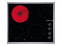 Bosch Serie | 2 PKE645CA2E Keramisk kogeplade Sort/rustfrit stål