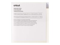 Cricut Watercolor cards Elfenben