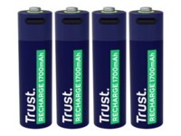 Trust AA type Batterier til generelt brug (genopladelige) 1700mAh