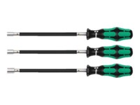 Wera Kraftform - Serie 300 391 Hose clamp screwdriver set 3 Dele