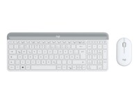 Logitech Slim Wireless Combo MK470 Sæt med mus og tastatur Trådløs Tysk