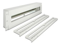 DeLOCK Stativskinnne med afbryderdække Grå