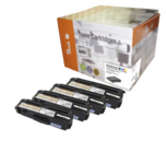 Peach Combi-Pack Sort Gul Cyan Magenta Toner