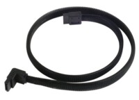 SilverStone Seriel ATA-kabel Sort 50cm