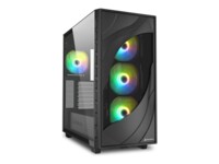 Sharkoon Rebel C80G RGB Tower ATX Sort