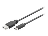goobay USB Type-C kabel 50cm Sort