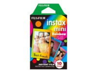 Fujifilm Instax Mini Rainbow Farvefilm til umiddelbar billedfremstilling (instant film) ISO 800