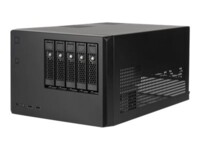 SilverStone CS351 Skrivebord ATX/MicroATX Sort