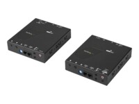 Startech 4K HDMI Over IP Extender - 4K 30Hz - Video Control Software App - HDMI Extender - HDMI Extension - AV Over IP (ST12MHDLAN4K) Video/audio/infrarød/seriel forlænger