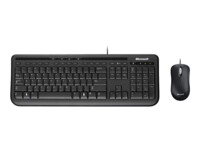 Microsoft Wired Desktop 600 Sæt med mus og tastatur Kablet Fransk