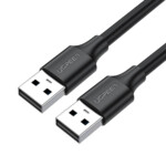 Ugreen US102 USB-A to USB-A 1,5m Sort