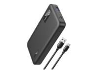 Ugreen Powerbank 10000mAh 20Watt 1xUSB-A 2.0 1xUSB-C Sort