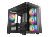 DeepCool CG530U 4F ATX Panoramaglas 4x ARGB black