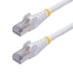 StarTech.com 15m White CAT8 Ethernet Cable, Snagless, S/FTP, 25G/40G CAT 5/5e/6/6a/8 S/FTP 15m Patchkabel Hvid