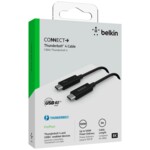 Belkin CONNECT Thunderbolt kabel 2m Sort