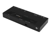 StarTech.com 4 Port HDMI - 4K ing, Auto-Sensing & Serial Control - Automatic 4x1 HDMI Video er Box (VS421HD4KA) Video-/audioswitch HDMI