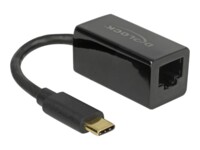 DeLock Netværksadapter USB-C 3.1 1000Mbps Kabling