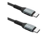 Qoltec USB Type-C kabel 1m Sort