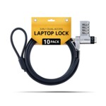 10-PACK K-SLOT LAPTOP LOCK LOCK