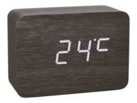 TFA CLOCCO Alarmur Sort Indendørs LED