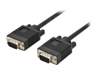 ASSMANN HD-15 (VGA) han -> HD-15 (VGA) han 3 m Sort