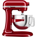 KitchenAid 5KSM60SPXEER Køkkenmaskine 5,6l 375W Grå, Rød, Rustfrit stål