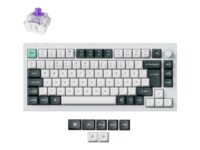 Keychron Q1 HE Tastatur Magnetisk Sydvendt RGB LED Trådløs Kablet Nordisk