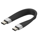 Techly USB4 Gen3 C auf C Flexibles Kabel
