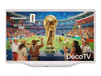 Hisense 32S5Q 32' Fuld HD Sølv, Hvid