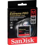 SanDisk Extreme Pro CompactFlash-kort 64GB 160MB/s