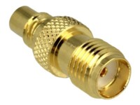 DeLOCK RF adapter Guld