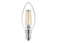 Philips LED-filament-lyspære 4.3W F 470lumen 2700K Varmt hvidt lys