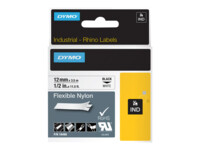 DYMO IND Fleksibel mærkattape (1,2 cm x 4 m) 1kassette(r) 18488