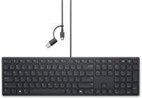 Dell Wired Collaboration Keyboard KB525C Tastatur Pressestempel Kablet Ukrainsk