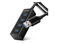 AXAGON HUE-M1AL Switch 4-porte USB
