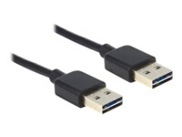 Delock EASY-USB USB-kabel 1m Sort