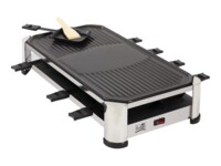 FRITEL RG 2170 Raclette/grill Rustfrit stålkrom/sort