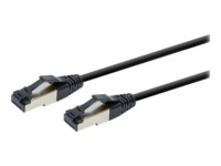 Cablexpert CAT 8 S/FTP 1m Patchkabel Sort
